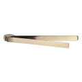 Gedy - Toallero mural giratorio PIRENEI 35,9 cm dorado