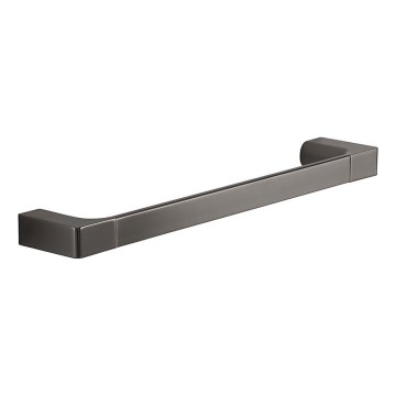 Gedy - Toallero mural PIRENEI 6,6x35 cm gris metálico