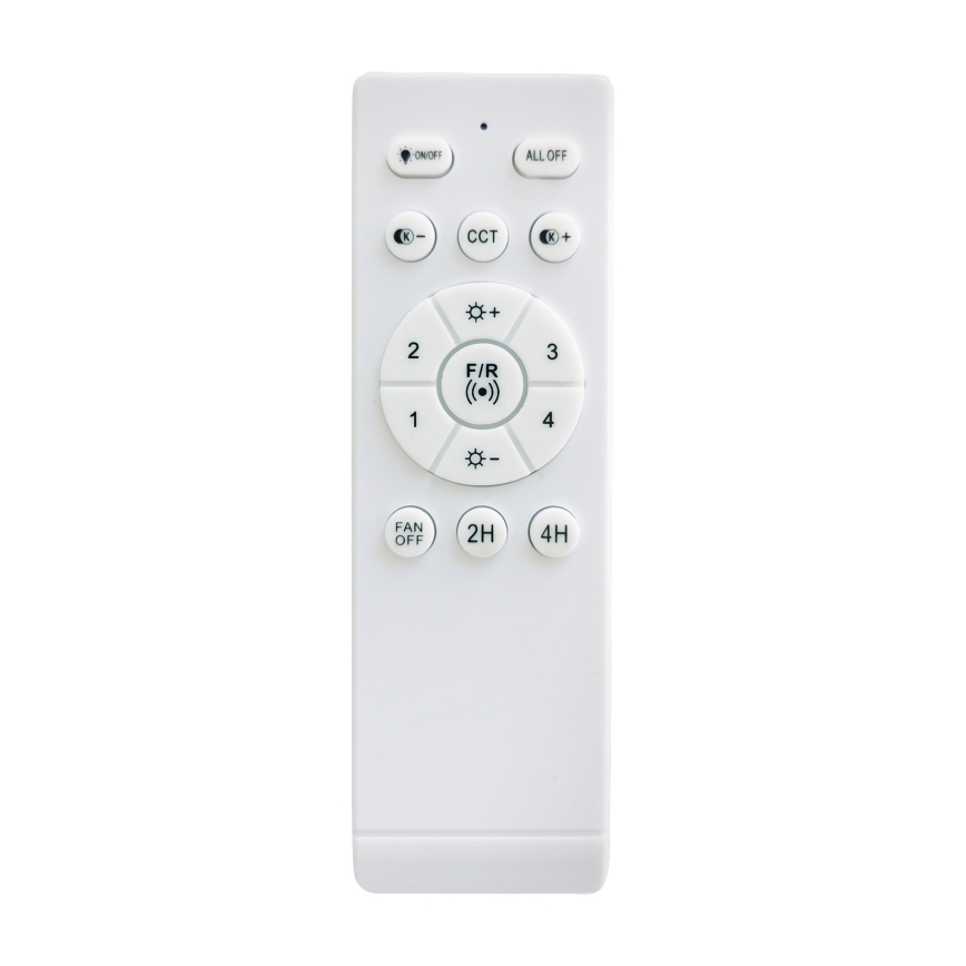 Globo - Ventilador de techo LED regulable LED/10W/230V 3000-6500K multicolor + mando a distancia