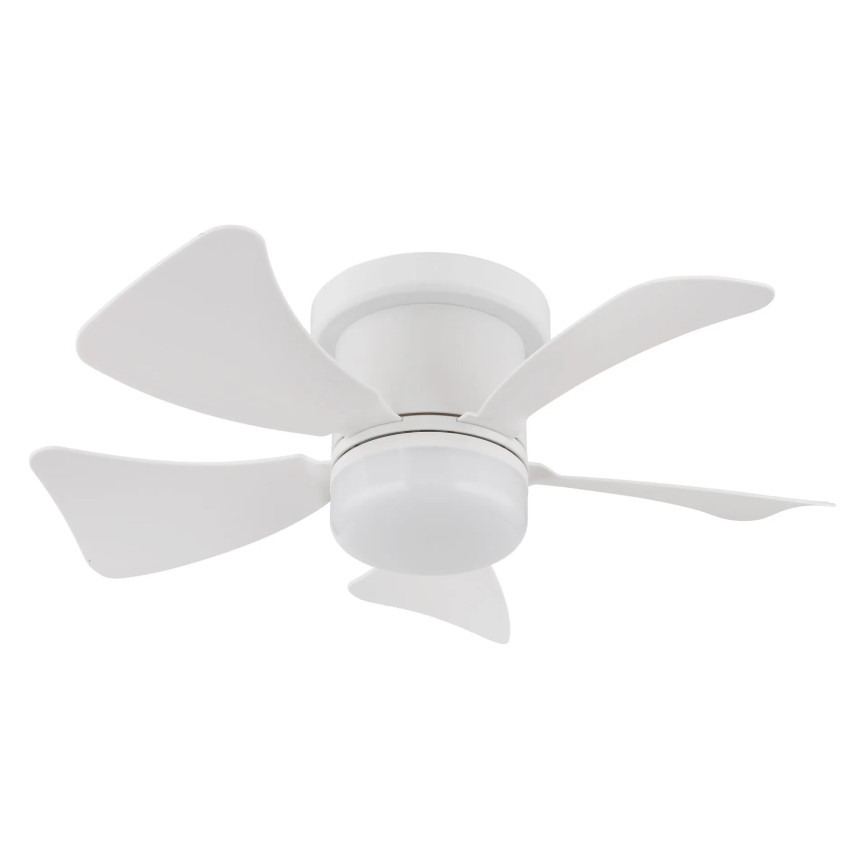 Globo - Ventilador de techo LED regulable LED/10W/230V 3000-6500K blanco + mando a distancia