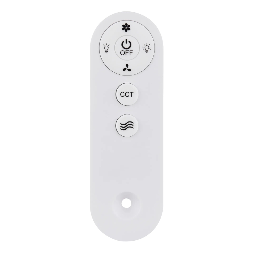 Globo - Ventilador de techo LED regulable LED/10W/230V 3000-6500K blanco + mando a distancia