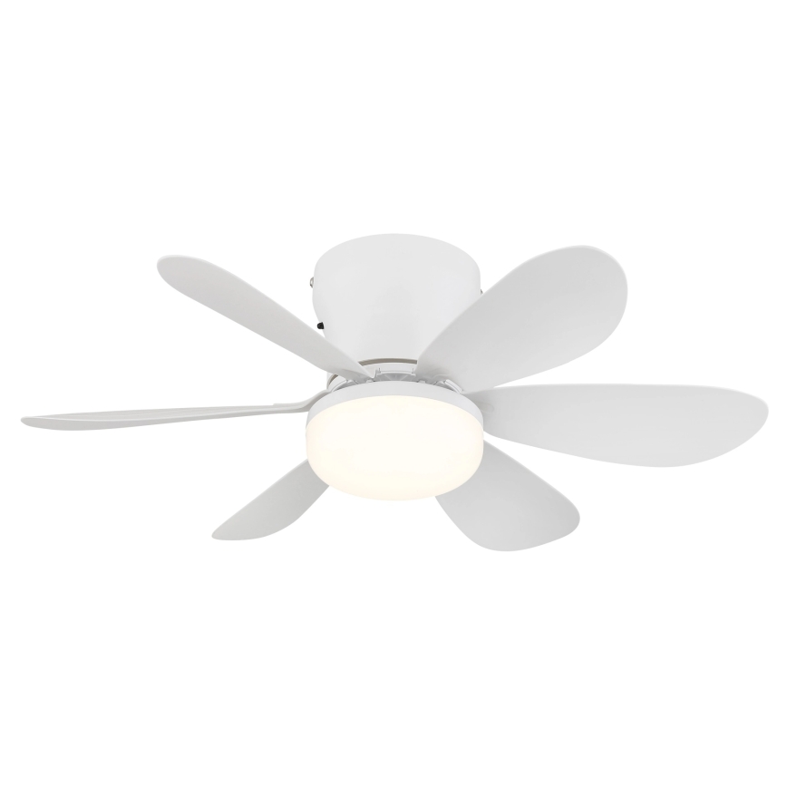 Globo - Ventilador de techo LED regulable LED/5W/230V 2700-6500K blanco + control remoto