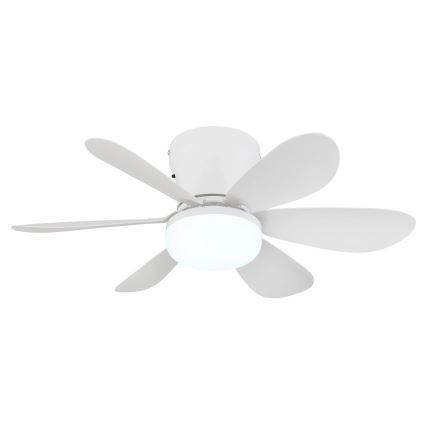 Globo - Ventilador de techo LED regulable LED/5W/230V 2700-6500K blanco + control remoto