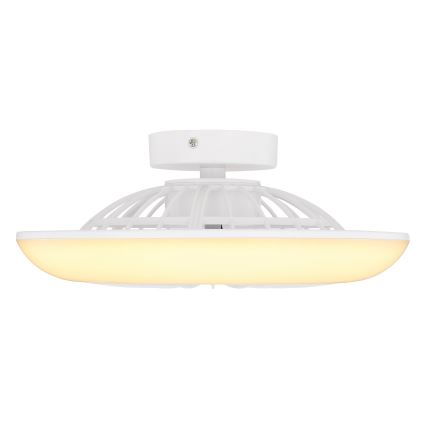 Globo 03632W - Lámpara de techo LED con ventilador LAFEE LED/18W/230V