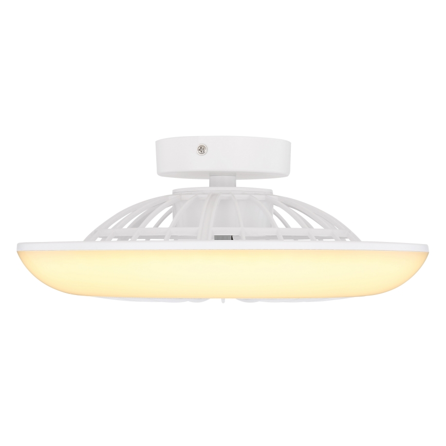Globo 03632W - Lámpara de techo LED con ventilador LAFEE LED/18W/230V