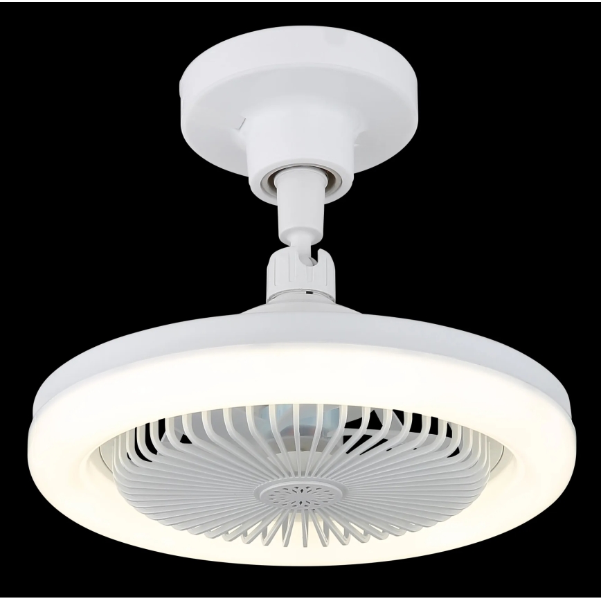 Globo - Ventilador de techo LED regulable LED/20W/230V 3000-6500K blanco + mando a distancia