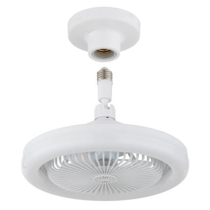 Globo - Ventilador de techo LED regulable LED/20W/230V 3000-6500K blanco + mando a distancia