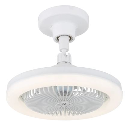 Globo - Ventilador de techo LED regulable LED/20W/230V 3000-6500K blanco + mando a distancia