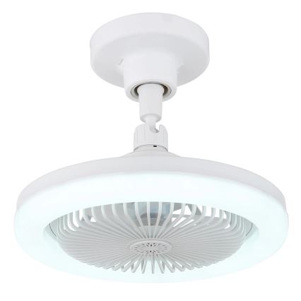 Globo - Ventilador de techo LED regulable LED/20W/230V 3000-6500K blanco + mando a distancia