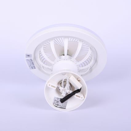 Globo - Ventilador de techo LED regulable LED/20W/230V 3000-6500K blanco + mando a distancia