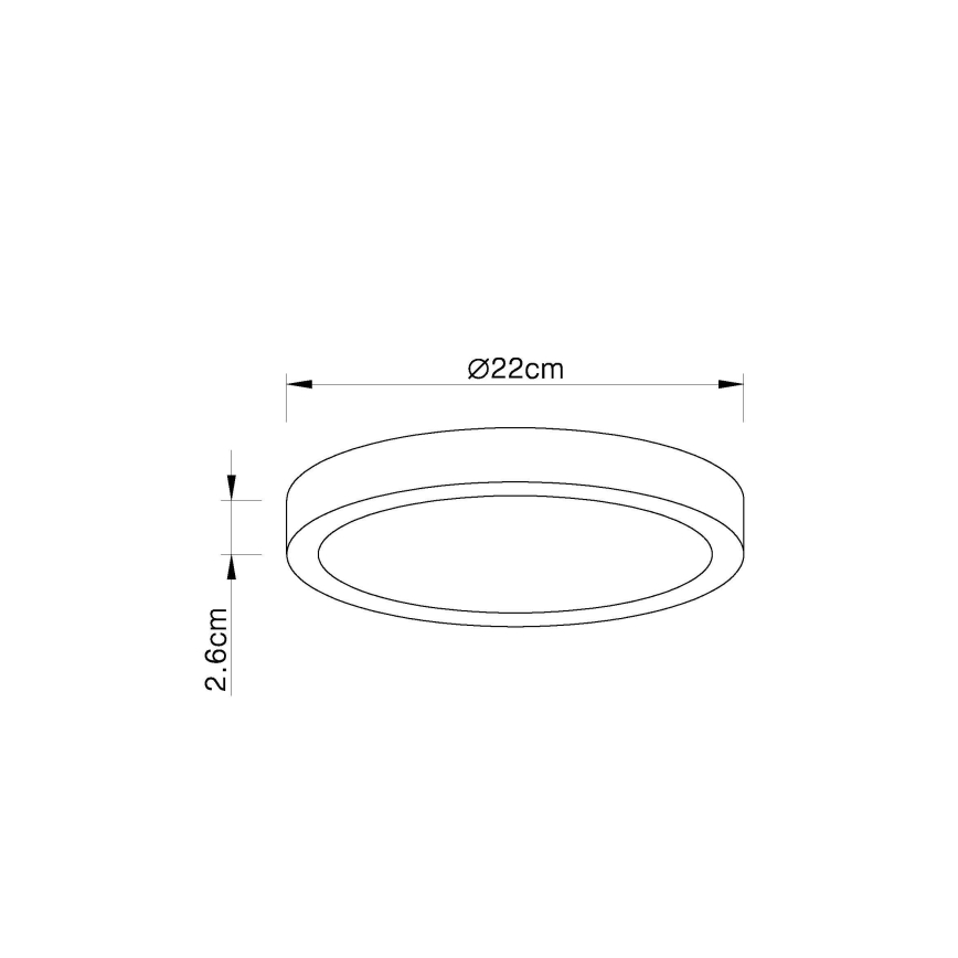 Globo - LED Lámpara del baño regulable LED/28W/230V IP44