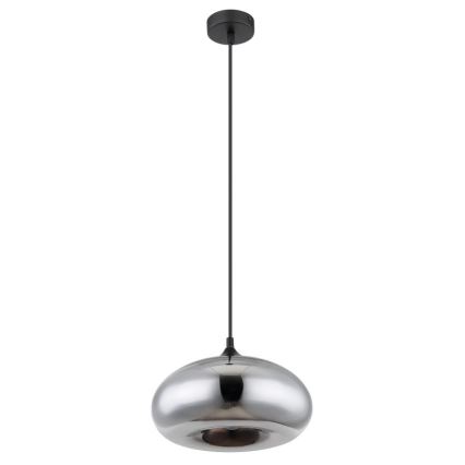 Globo - Lámpara colgante 1xE27/60W/230V cromo brillante