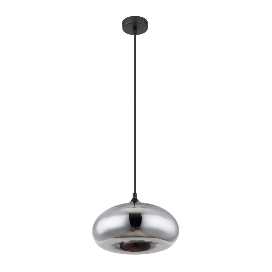 Globo - Lámpara colgante 1xE27/60W/230V cromo brillante