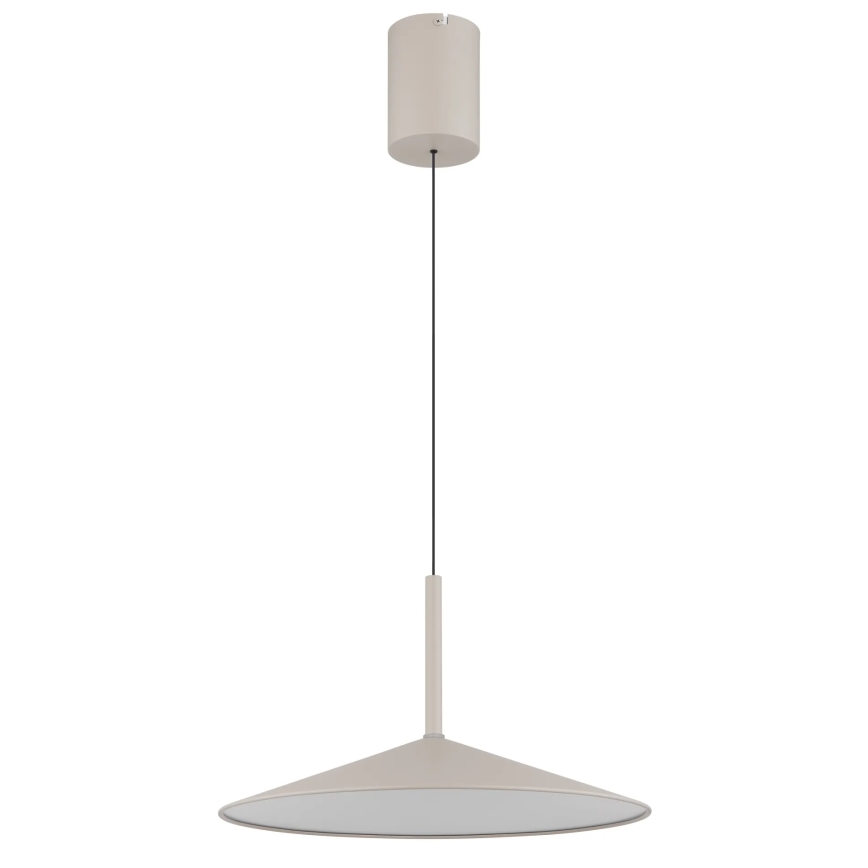 Globo - Lámpara colgante de cable LED/18W/230V 4000K beige