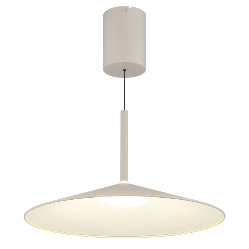 Globo - Lámpara colgante de cable LED/18W/230V 4000K beige