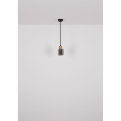 Globo - Lámpara colgante con cable 1xE27/25W/230V Ø 12 cm