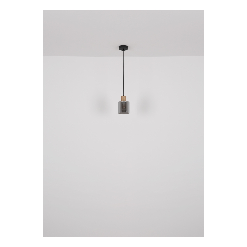 Globo - Lámpara colgante con cable 1xE27/25W/230V Ø 12 cm