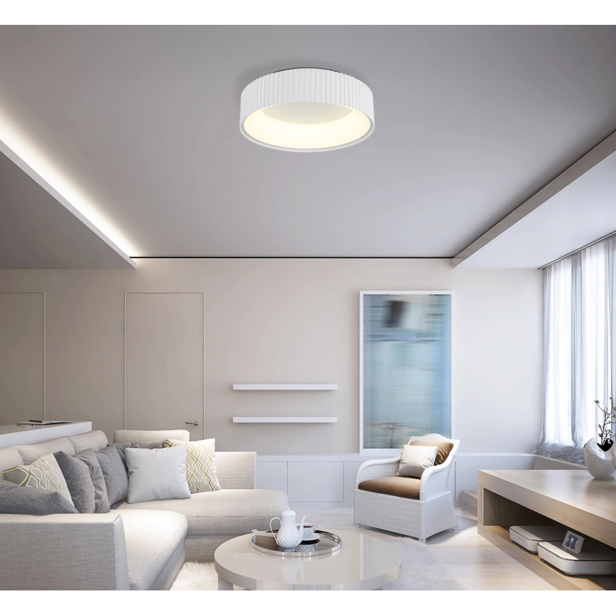 Globo - Plafón LED/45W/230V 2700/4000/6000K Ø 46 cm blanco