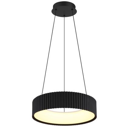 Globo - Lámpara colgante LED con cable LED/45W/230V 2700/4000/6000K Ø 46 cm negra