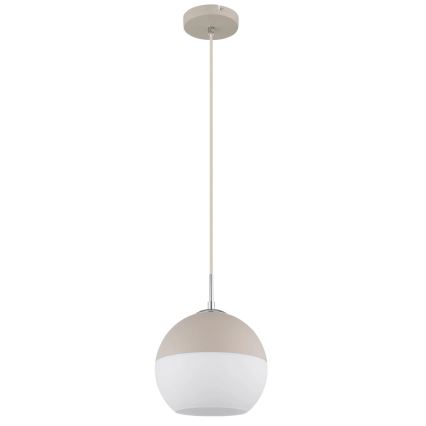 Globo - Lámpara colgante con cable 1xE27/60W/230V, diámetro 25 cm