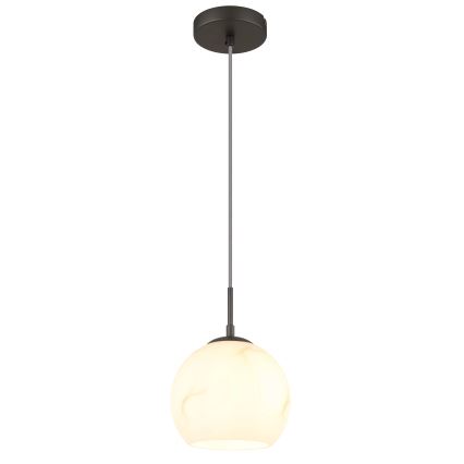 Globo - Lámpara colgante con cable 1xE27/60W/230V Ø 20 cm
