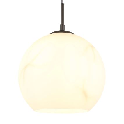 Globo - Lámpara colgante con cable, 1xE27/60W/230V, diámetro 25 cm