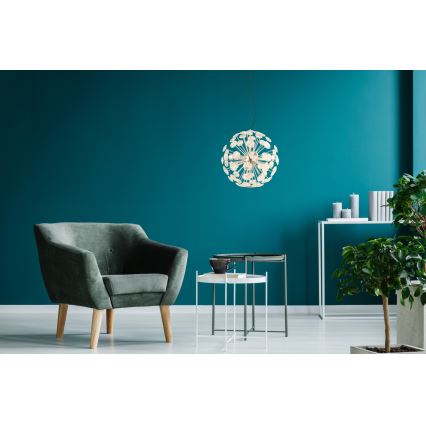 Globo - Lámpara colgante LED con cable, 24W/230V