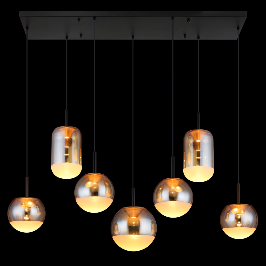 Globo - Lámpara LED colgante con cable LED/48W/230V
