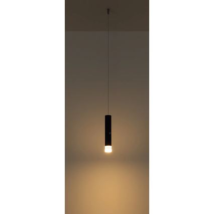 Globo - Lámpara recargable táctil regulable 2 en 1 LED/2W/230/5V, negra