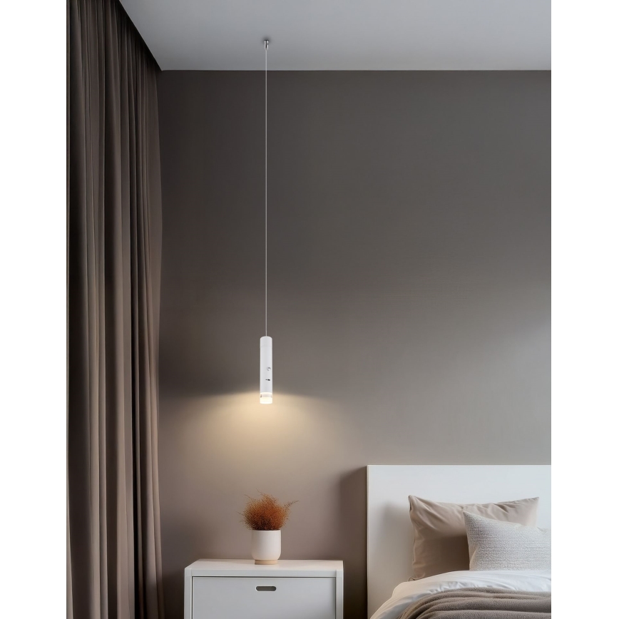 Globo - Lámpara LED recargable táctil regulable 2 en 1 LED/2W/230/5V blanca