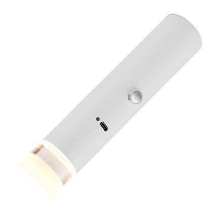 Globo - Lámpara LED recargable táctil regulable 2 en 1 LED/2W/230/5V blanca
