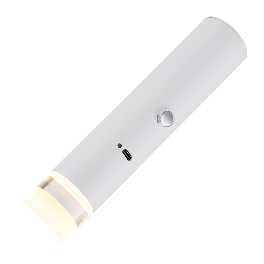 Globo - Lámpara LED recargable táctil regulable 2 en 1 LED/2W/230/5V blanca