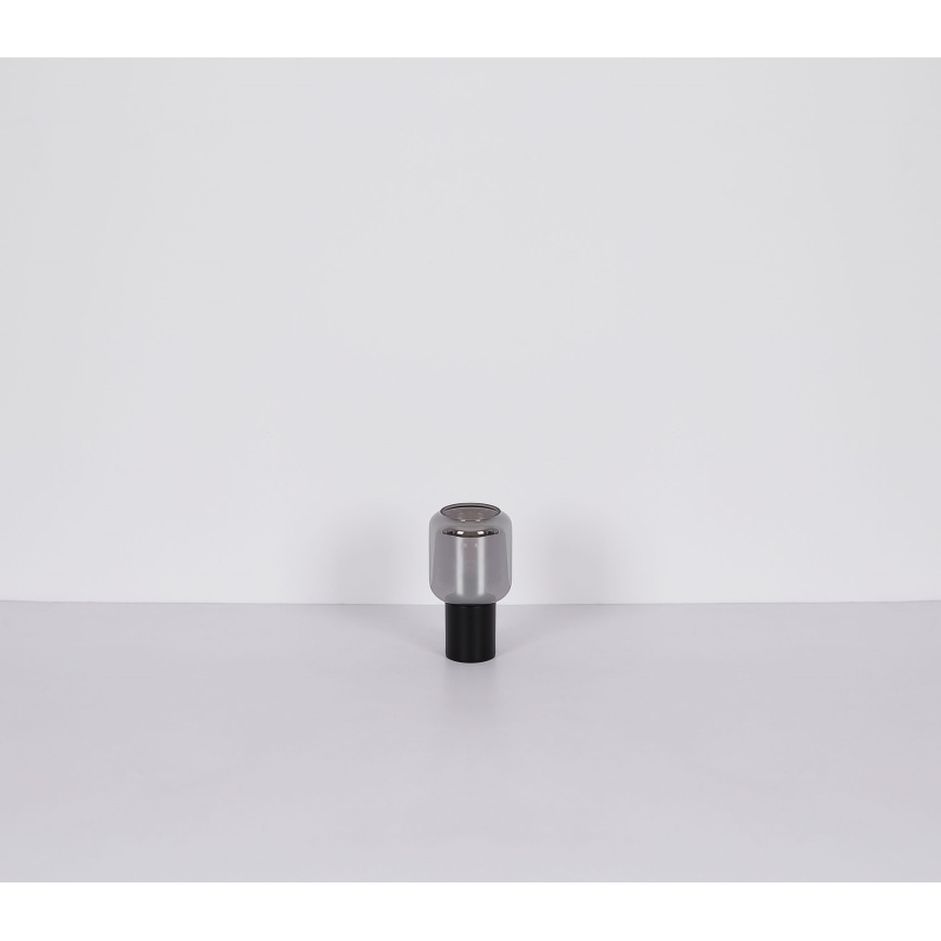 Globo - Lámpara de mesa 1xE27/40W/230V negro