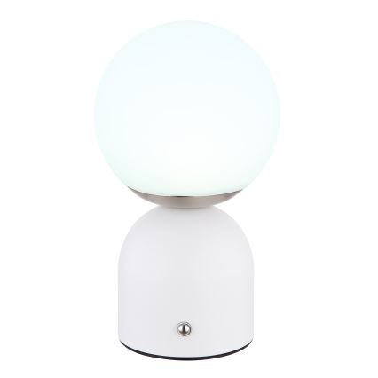 Globo - Lámpara de mesa táctil LED regulable LED/2,5W/3,7V 2700/4000/6500K 1800 mAh USB blanca