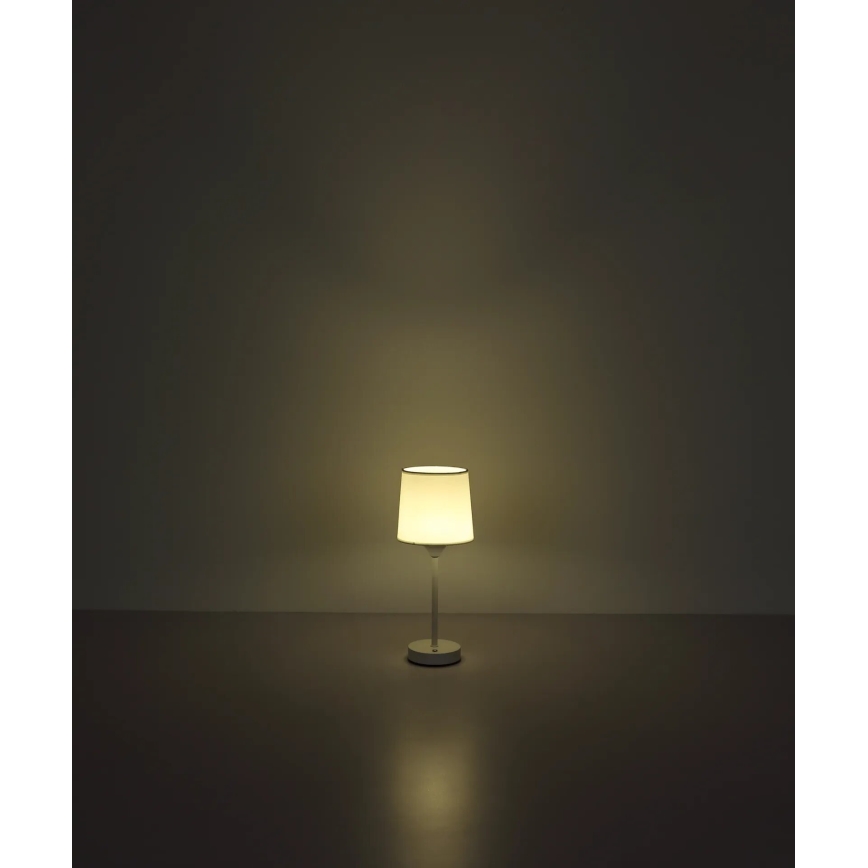 Globo - LED Lámpara de mesa táctil recargable y regulable LED/2,5W/3,7V 2700/4000/6500K 1800 mAh blanco