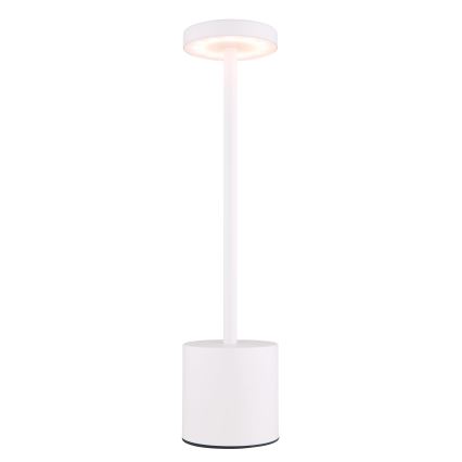 Globo - Lámpara de mesa táctil LED regulable LED/1,2W/3,7V 2000K/3500K/7000K 1200 mAh USB blanca