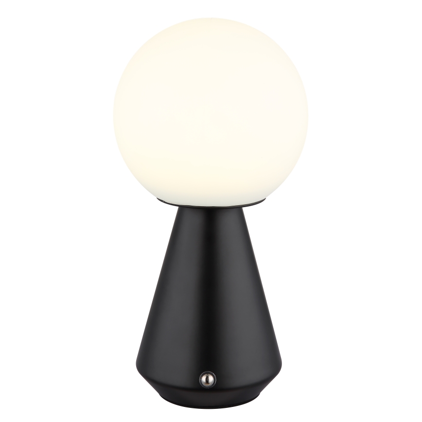 Globo - Lámpara de mesa exterior táctil LED regulable LED/1,5W/5V 3000/4500/6500K 1800 mAh IP41 negra