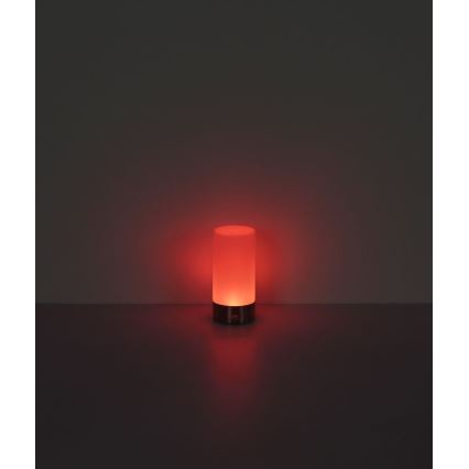 Globo - Lámpara de mesa exterior táctil regulable LED RGBW LED/1,8W/5V 1500 mAh negra
