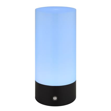 Globo - Lámpara de mesa exterior táctil regulable LED RGBW LED/1,8W/5V 1500 mAh negra