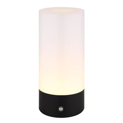 Globo - Lámpara de mesa exterior táctil regulable LED RGBW LED/1,8W/5V 1500 mAh negra