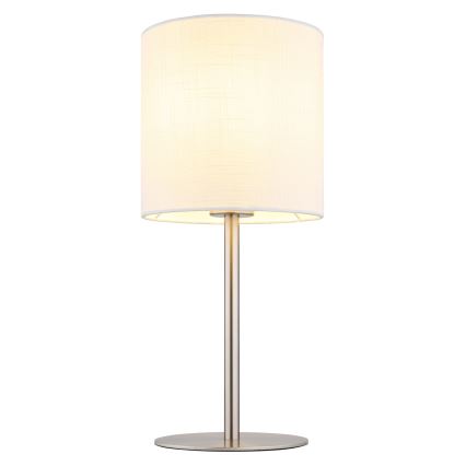 Globo - Lámpara de mesa 1xE27/40W/230V blanca