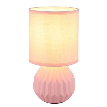 Globo - Lámpara de mesa 1xE14/40W/230V rosa