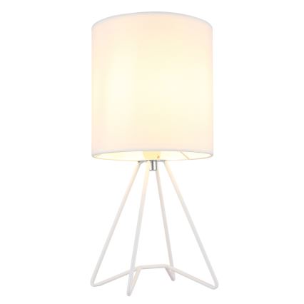 Globo - Lámpara de mesa 1xE14/40W/230V blanca