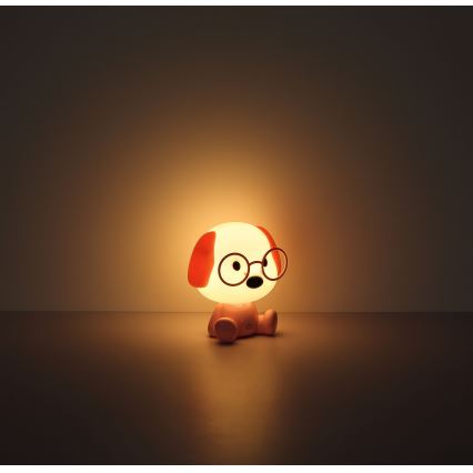 Globo - Lámpara nocturna infantil recargable LED regulable LED/1W/5V 500 mAh rosa