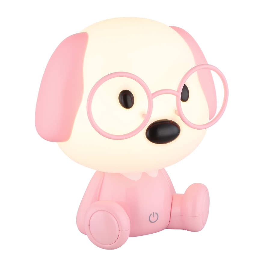 Globo - Lámpara nocturna infantil recargable LED regulable LED/1W/5V 500 mAh rosa