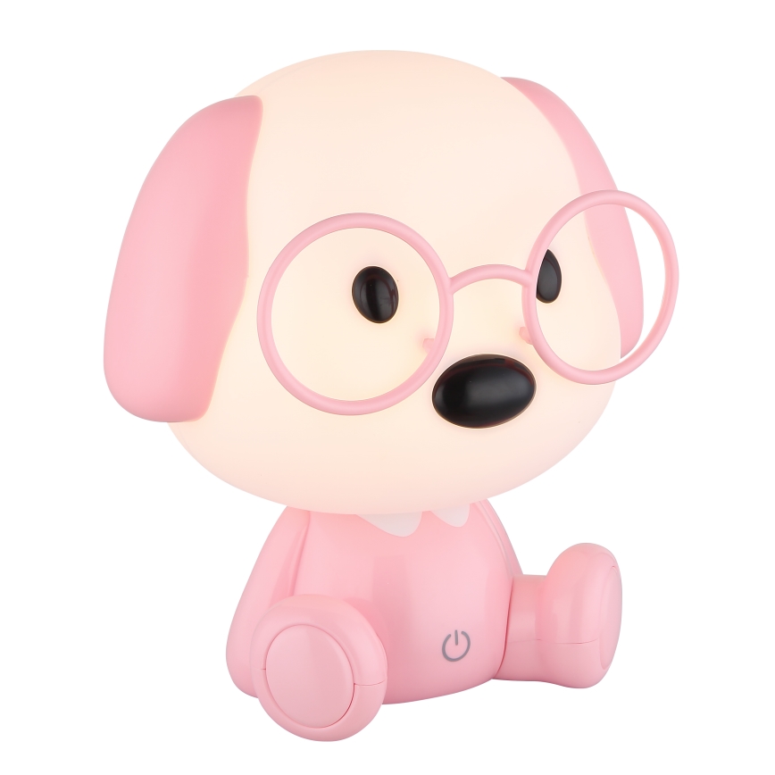 Globo - Lámpara nocturna infantil recargable LED regulable LED/1W/5V 500 mAh rosa