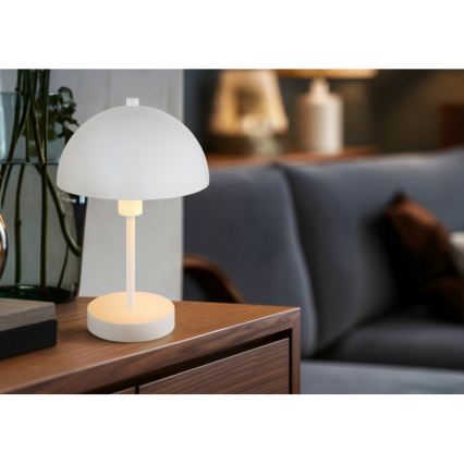 Globo - Lámpara de mesa 1xE14/40W/230V blanca