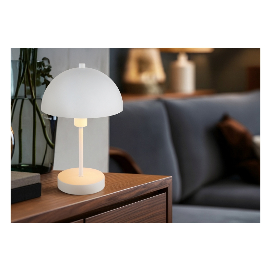 Globo - Lámpara de mesa 1xE14/40W/230V blanca