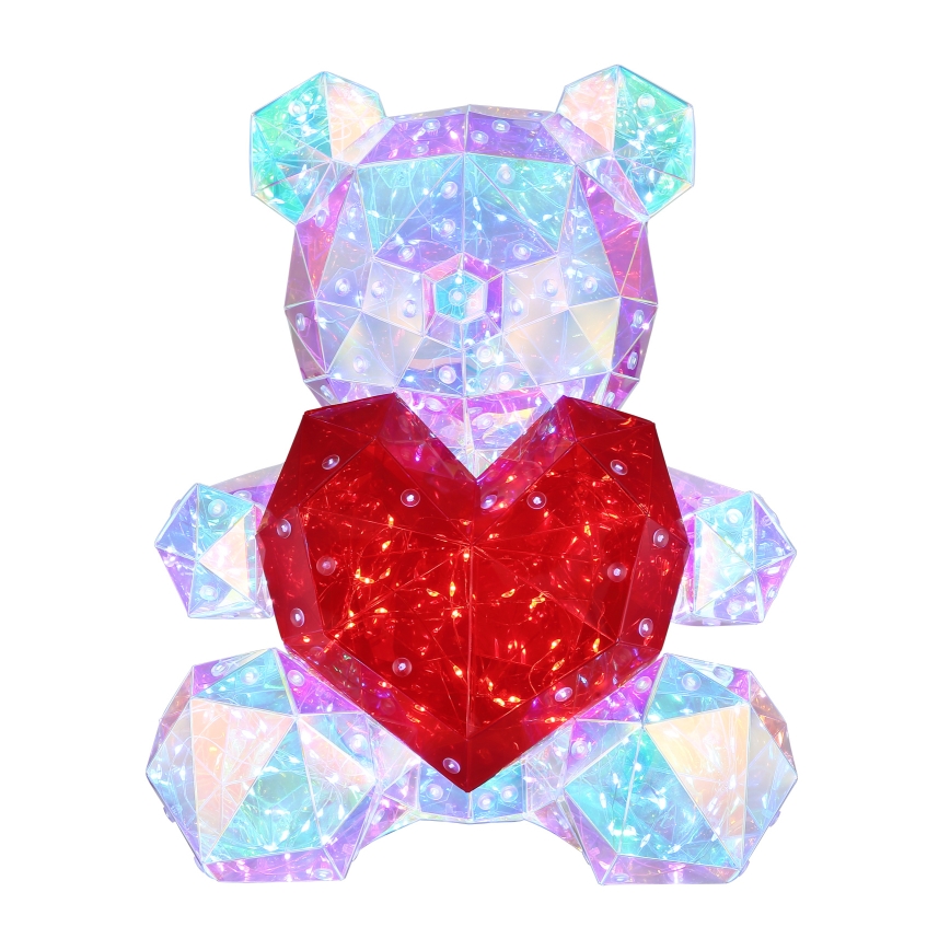 Globo - Lámpara LED decorativa de mesa en caja de regalo LED/6W/5V USB Oso
