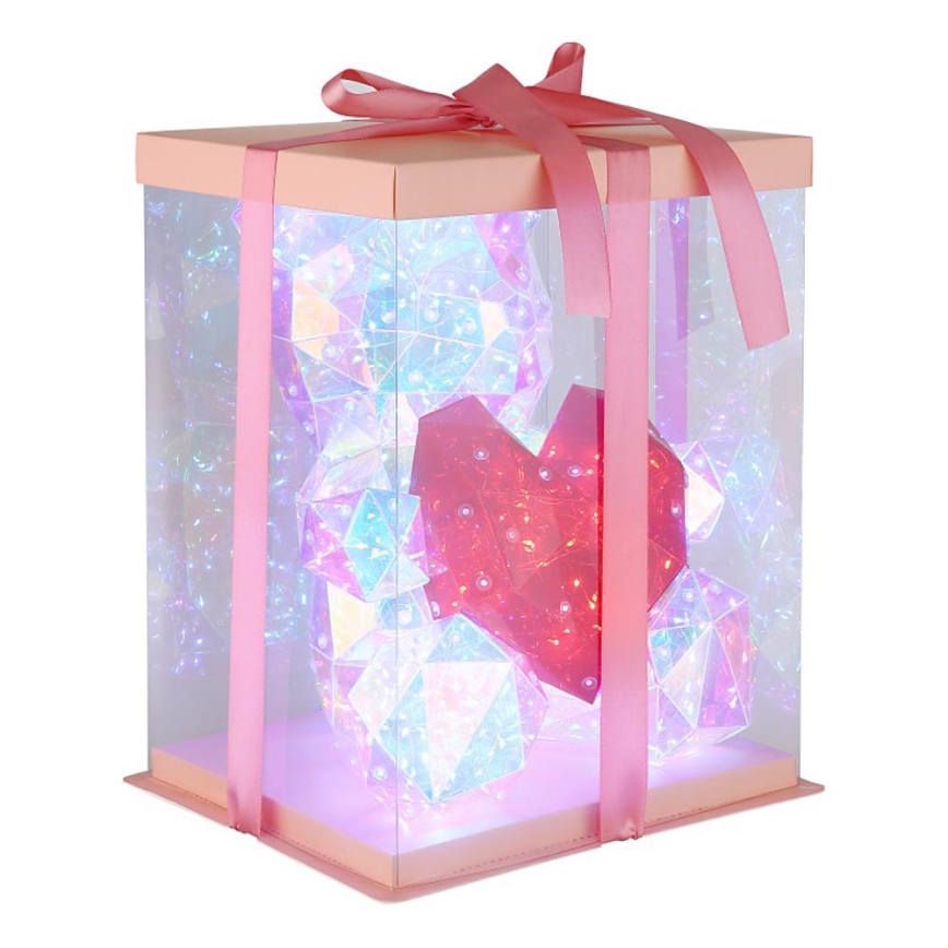 Globo - Lámpara LED decorativa de mesa en caja de regalo LED/6W/5V USB Oso